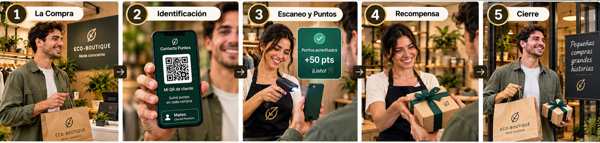 Como funciona: escanea, suma puntos y canjea premios reales